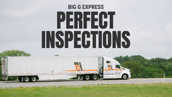 Perfect Inspections November, December and January 2021