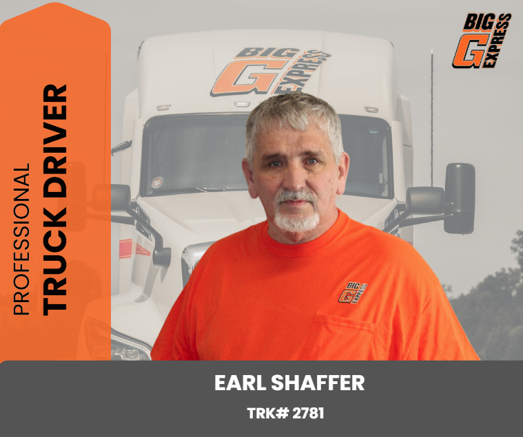 Big G Driver Of The Month January 2026 – Earl Shaffer
