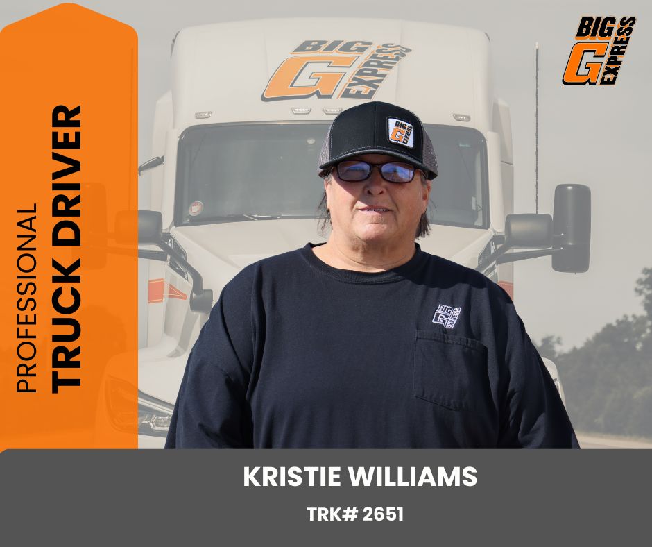 Big G Driver Of The Month February 2026 – Kristie Williams