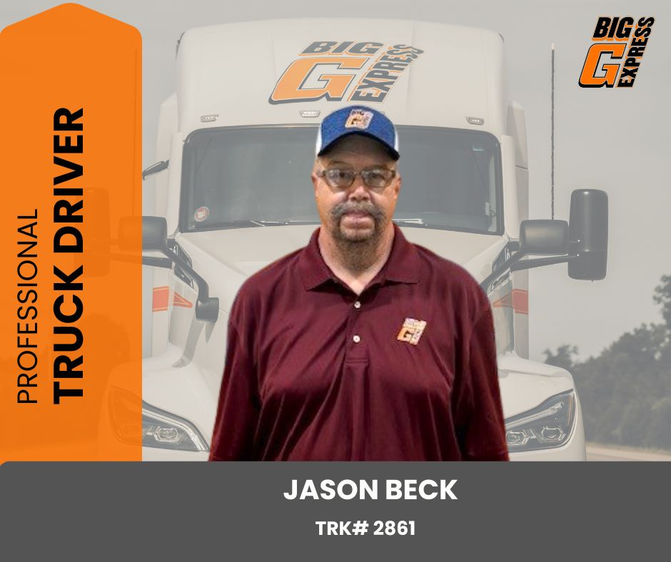 Big G Driver Of The Month March 2026 – Jason Beck