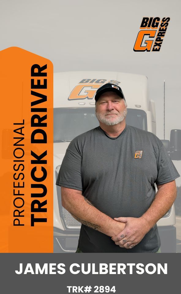 Big G Driver Of The Month November 2025 – James Culbertson