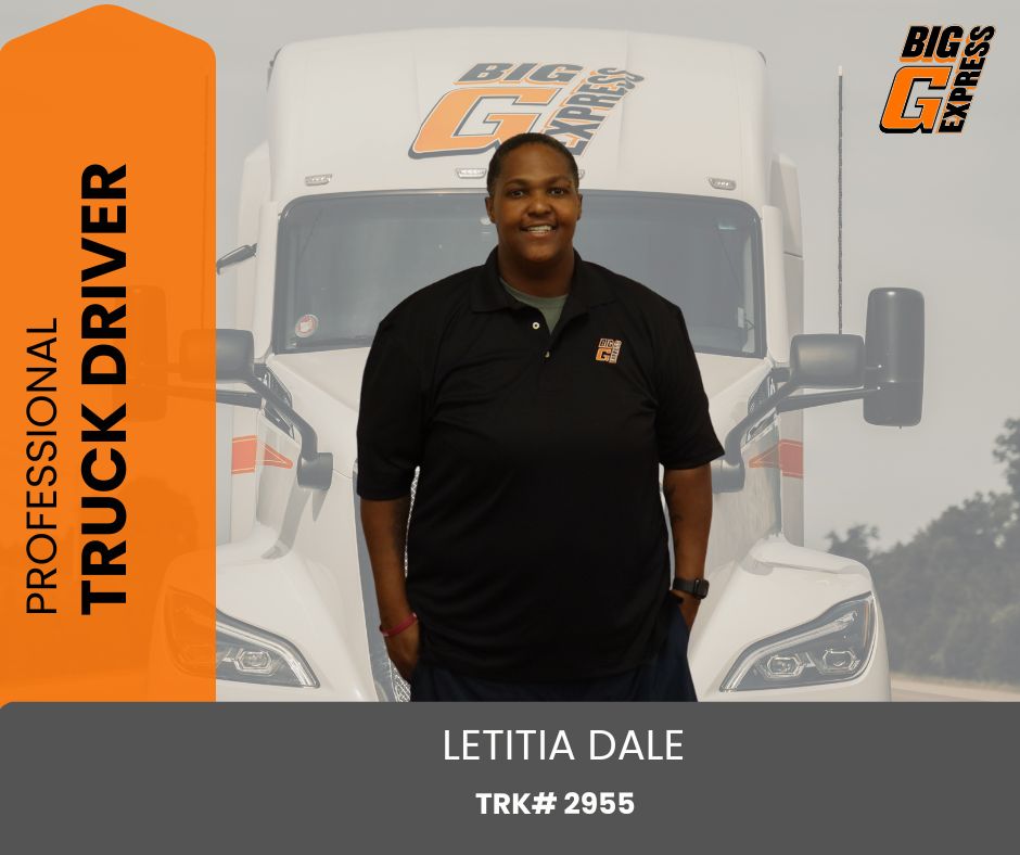 BIG G DRIVER OF THE MONTH JUNE 2026- LETITIA DALE