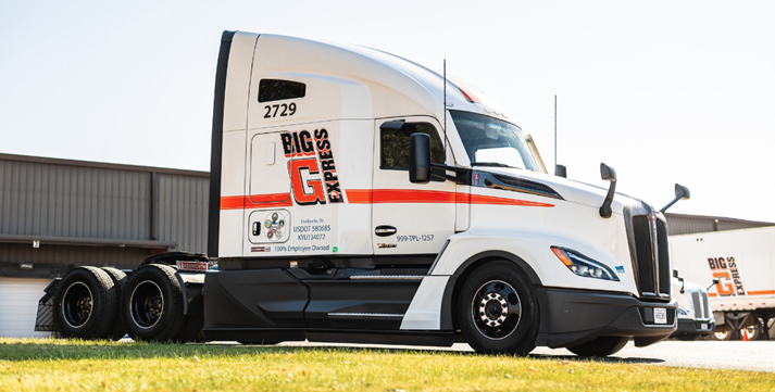 Big G Express proudly commemorates Kenworth's remarkable 100-year journey.