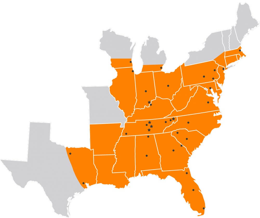 hiring area map, big g, drive for us