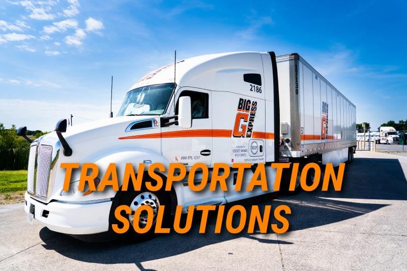 transportation solutions, big g express