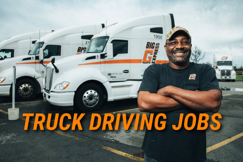 otr trucking jobs, big g express