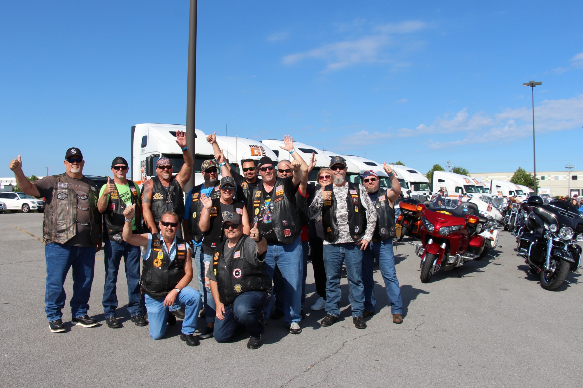 Big G Express More than Doubles Fundraising Goal with Motorcycle Ride Benefiting St. Jude's 