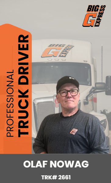 Big G Driver Of The Month September 2025 – Olaf Nowag